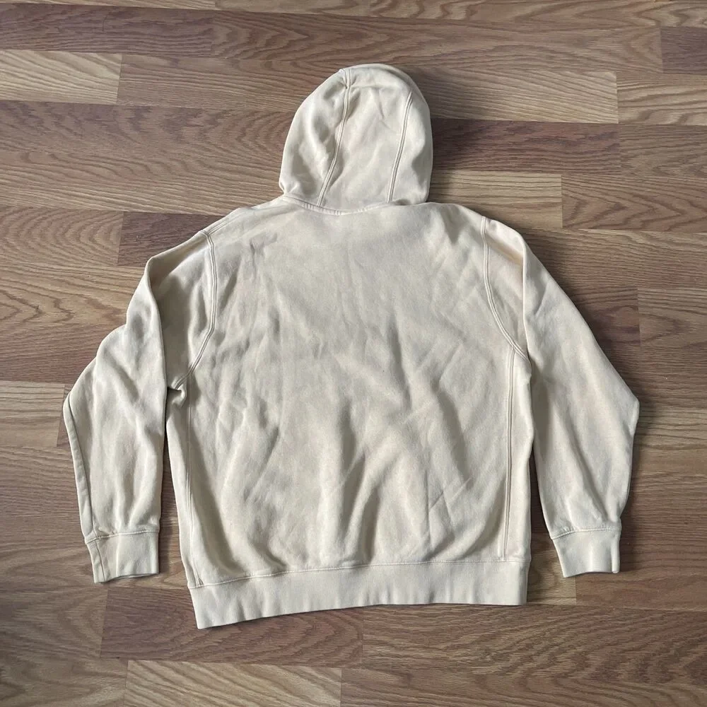 Nike Sportswear Club Fleece Hoodie Mens L Peach/Light Orange Pullover